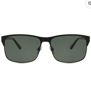 Foster Grant Men's Black Premium Polarized Way-Shape Fashion Sunglasses